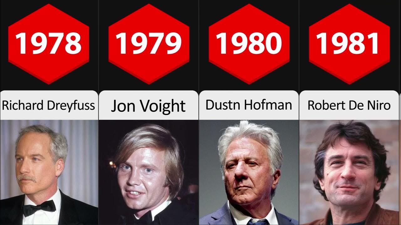 All "Best Actor" Oscar Winners in Academy Award History YouTube