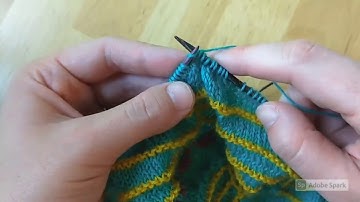How to knit twisted decreases tssk and tk2tog
