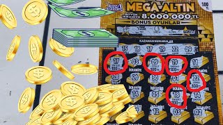 We Found the Lucrative Card in the Mega Gold Scratch Card Today