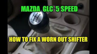 HOW TO FIX A SLOPPY SHIFTER for cheap!