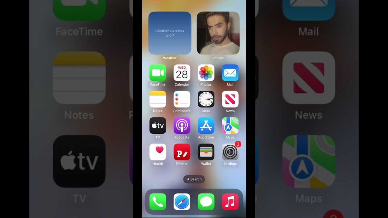 Activate „focus“ ️ Make your own icon in iphone