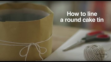 How To Line A Round Cake Tin | Good Housekeeping UK