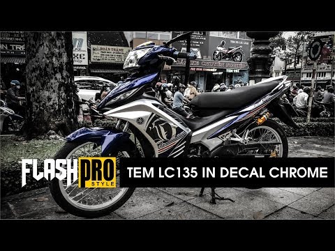 Quá trình sản xuất tem LC135 in ghép Chrome