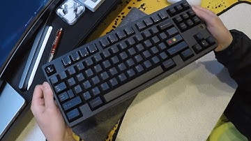 MatrixLab 8XV 3.0 - Haimu X Geon Black Switches - Top Mount - Typing Sounds/Inspection