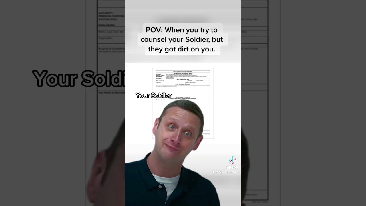 You Sure About That Fyp Army Miltok Counseling Compromised