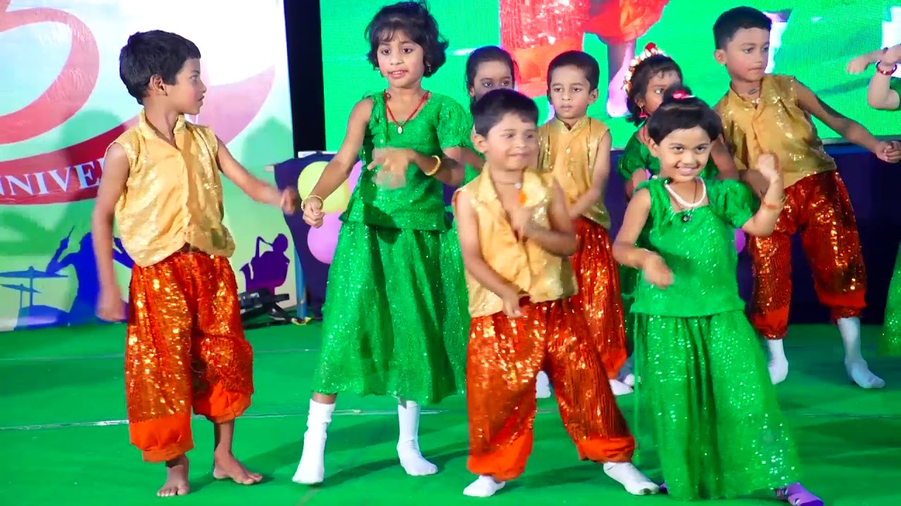 NEW RIDGE SCHOOL||5th Annual Day-2020||UKG-Rose Dance performance