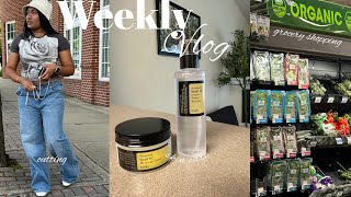 Weekly Vlog: Grocery Shopping|| New Skin Products|| Weight loss Journey|| Dating 💕