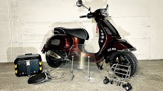 Vespa &quot;ACE&quot; verliert Gewicht  🛵 | Vespa Gts 300 ohne Anbauten