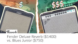 Fender Deluxe Reverb ($1400) vs. Blues Junior ($750) | Hi/Lo-Pass