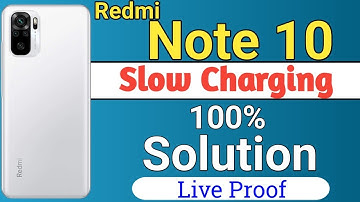 Redmi Note 10 Slow Charging Problem | How To Solve Slow Charging Problem in Redmi Note 10
