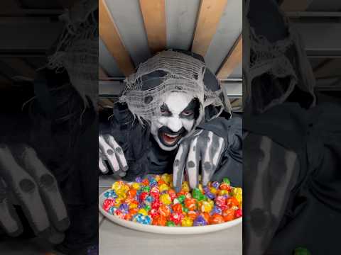 Monster wants regular popcorn 🤷‍♂️😂 #shorts