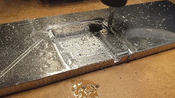 First Aluminium contouring - WorkBee 1510