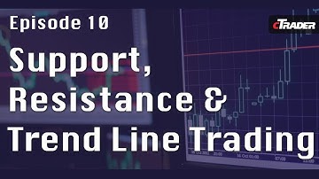 Support, Resistance Levels and Trend Line Tutorial - Learn to Trade Forex with cTrader - Episode 10