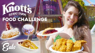 Ultimate Knott's Berry Farm Challenge: Trying All Of The Boysenberry Treats