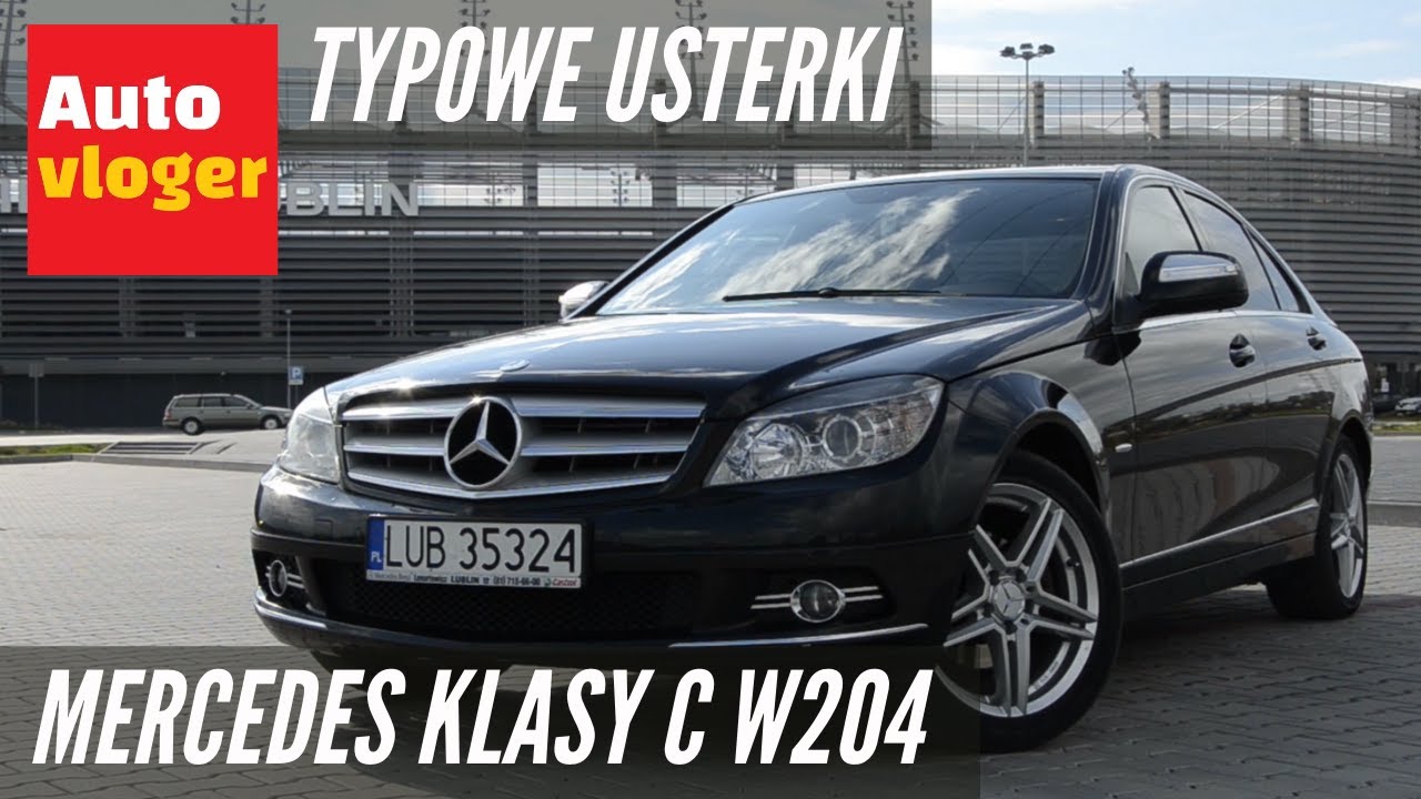 Mercedes Klasy C W204 - Typowe Usterki - Youtube