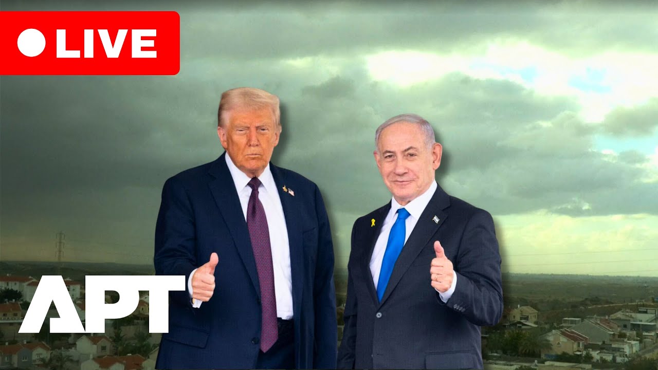 LIVE | View of Israel-Gaza Border as Netanyahu is Set to Meet Trump | APT