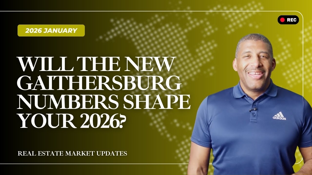 Gaithersburg MD Real Estate Market Update | January 2026
