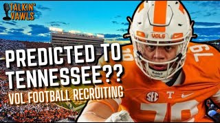 4⭐️DL Charles House PREDICTED to TENNESSEE | Vol Football Recruiting