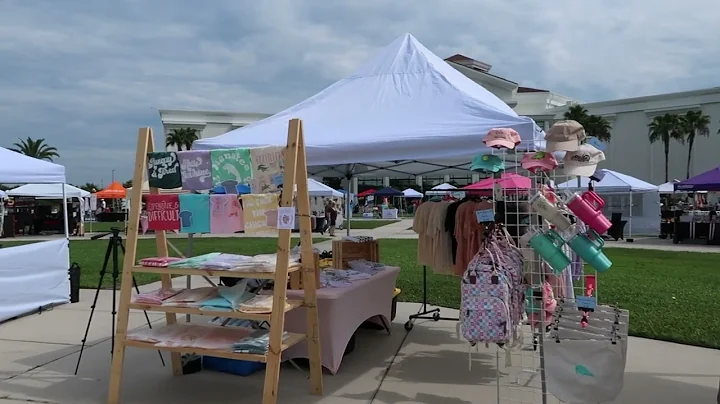 Solo Set Up This Quictent 10x10 Pop-Up Canopy at A Vendor Market: Step-by-Step Tutorial