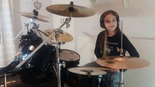 Nemôžem dýchať, Drum Cover, Nikoleta - 9 year old