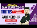 Partnership in one shot  banking exam preparation 2024  by siddharth srivastava