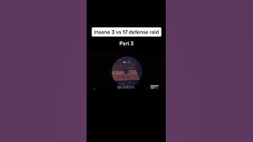 3 vs 17 online raid defense part3 | RUST RAID (Rust Short) #rust #shorts #blooprint #short