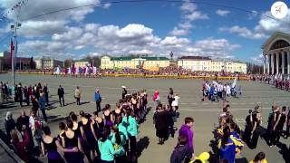 Парад Победы в Петрозаводске. 9 мая.