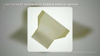 Car Instrument Diagnostic LCD Screen Display 38Line Ribbon Cable For VW DAF Cluster Pixel Missing Fa