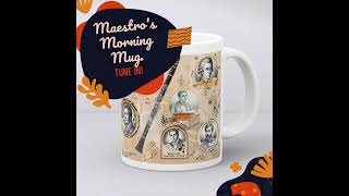 Clarinet Classical Composers and Masterpieces Mug