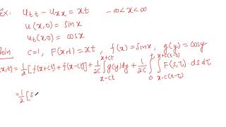Solution of a non homogeneous wave equation of infinite string by D'Alembert method