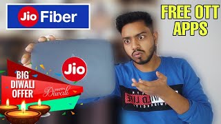 Jio fiber Navratri - Diwali offer 2022, Jio setup box free ott apps for 14 days, Jio fiber new offer screenshot 4