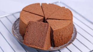 6 inch Chocolate Chiffon Cake  Chocolate Cotton Cake  Chocolate Sponge Cake