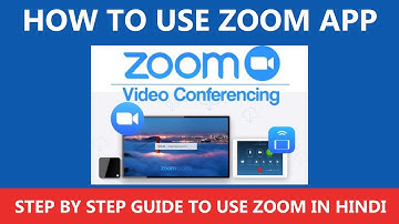 How to use Zoom APP in android phone tutorial and step by step guide in Hindi