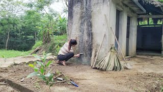 Abandoned house renovation: repair and clean the bathroom. | Ly Thi Duyen