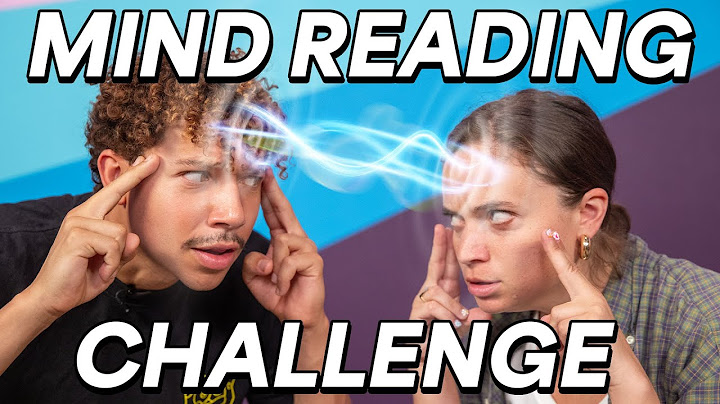 Can We Read Each Other's Mind? | The Challenge Pit