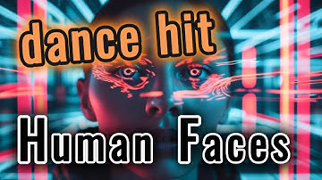 Dance Hit | Нuman Faces in Abstract Waves | Music Video 🎶