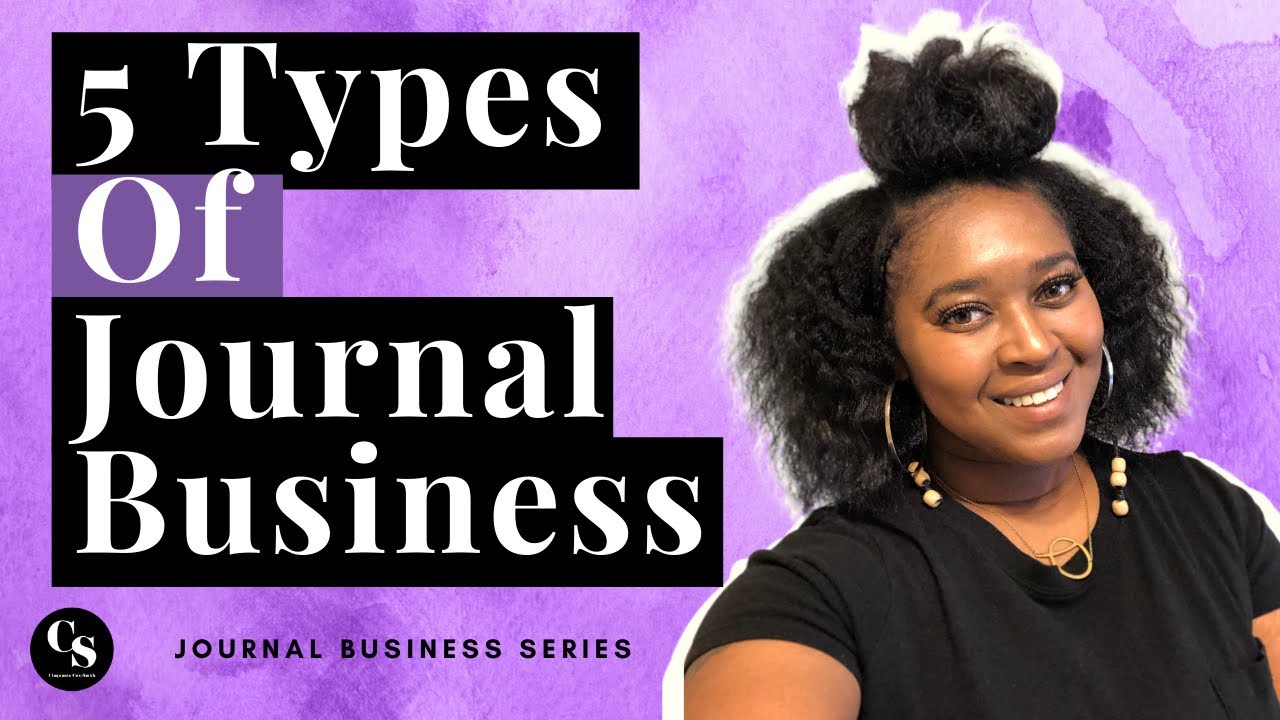 5 Types Of Journal Business | How To Start A Journal Business - YouTube