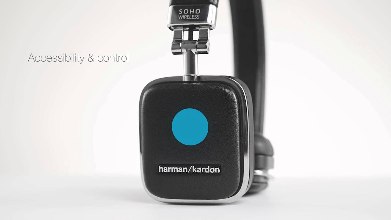 Harman / Kardon Soho - Wireless On-Ear Headphones - Black