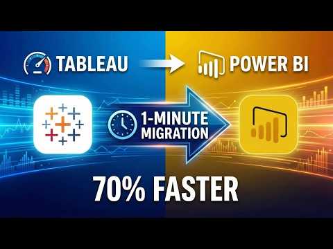 Tableau to Power BI Migration - Seamless Transition - YouTube