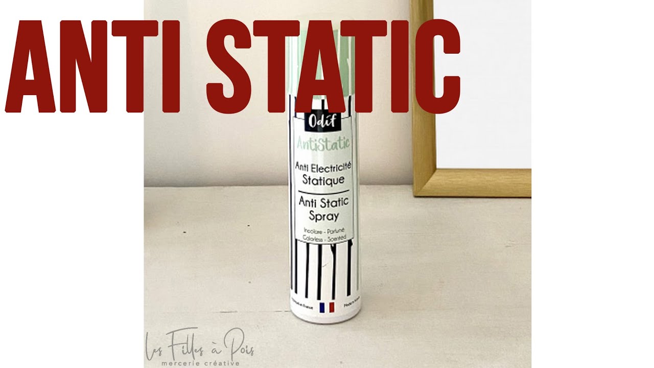 Spray anti-électricité statique - AntiStatic - Odif ® Vente en ligne