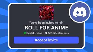 How to Join Roll for Anime Discord Server