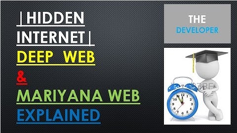 HIDDEN INTERNET DEEP WEB & MARIYANAS WEB EXPLAINED 2017 The Marianas Web: The Darkest Place