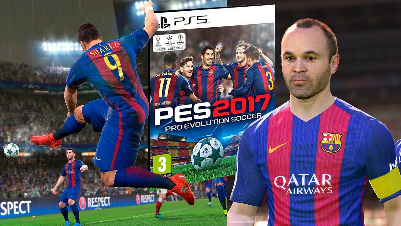 Gameplay de PES 2017 no PS5™ (4K HDR) 