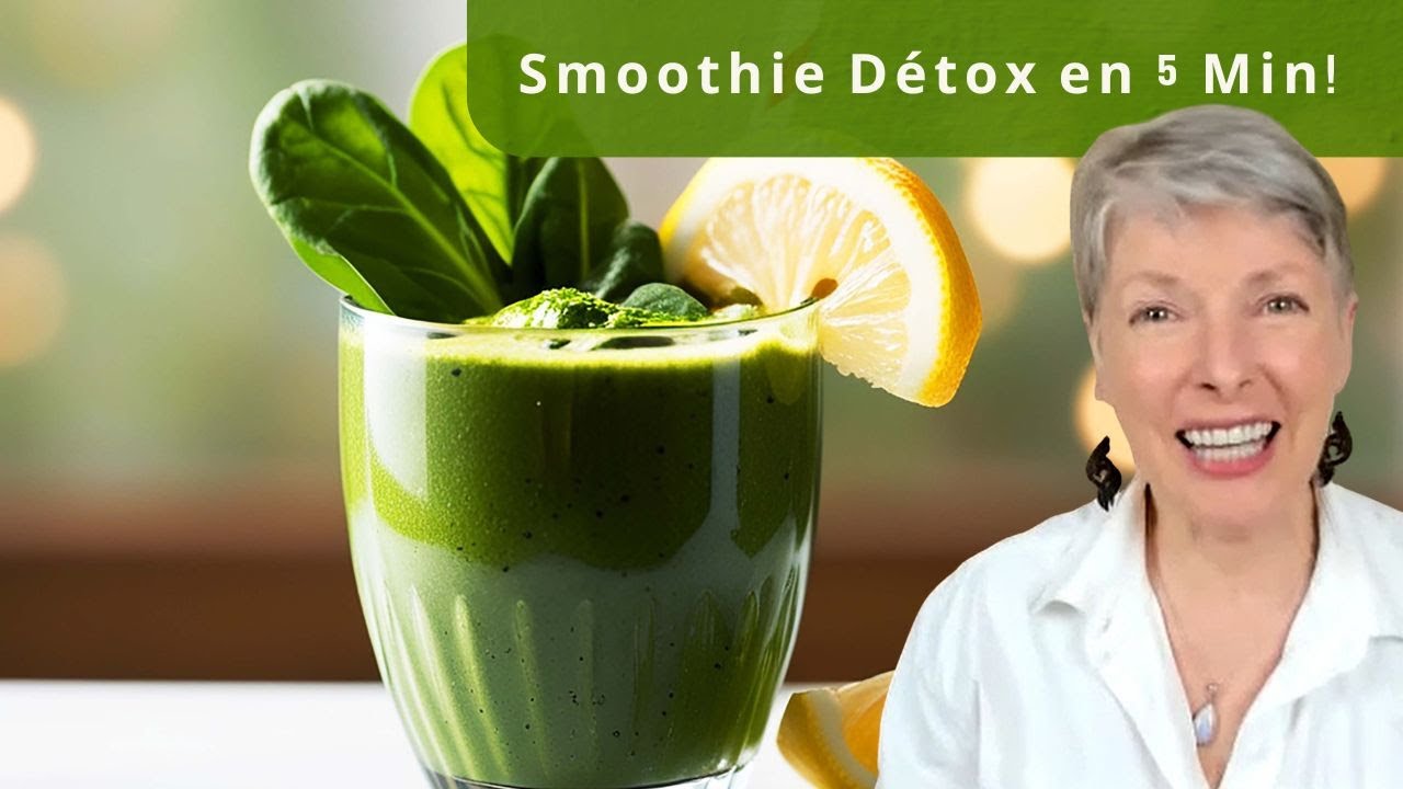 Smoothie Vert en 5 minutes | Les Résultats vous Surprendront