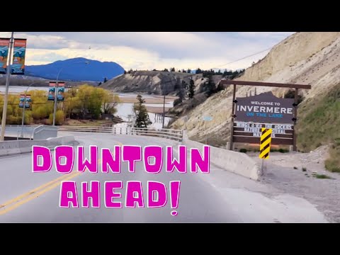 Lakeview Drive to Downtown Invermere BC | Kinsmen Beach Tour