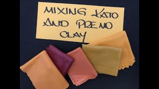 Mixing Kato and Premo Polymer Clay - A Quick Overview