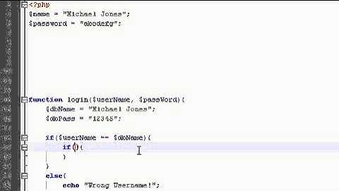 PHP Tutorial Video 11   Using If Statements with Functions  More on PHP Functions