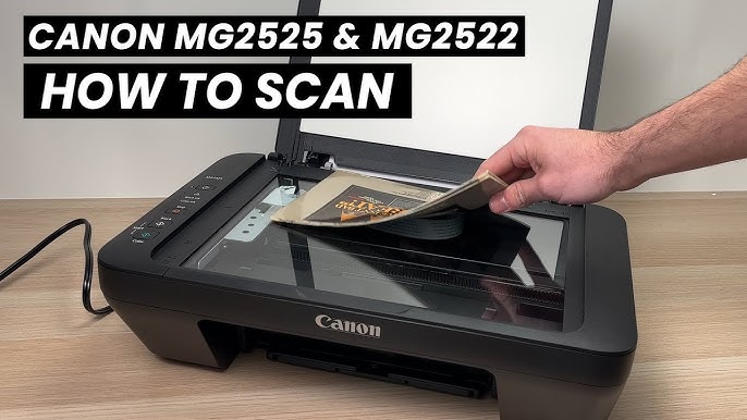 How To Scan Papers On A Canon Printer Canon Pixma MG 2550S How To Set Up, Scan To Window, Quick, 58% OFF
