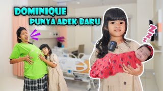 MAMI HAMIL MELAHIRKAN😱!! DOMINIQUE PUNYA ADEK BARU LAGI😱!! #viralvideo