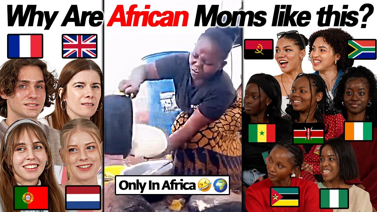 Europeans were shocked by Cultural differences between Europe & Africa! l African Moms Be Like